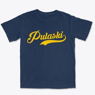 Pulaski Georgia Vintage Team Premium Heavyweight T-shirt