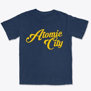 Atomic City Idaho Vintage Team Premium Heavyweight T-shirt