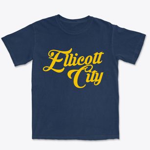 Ellicott City Maryland Vintage Team Premium Heavyweight T-shirt