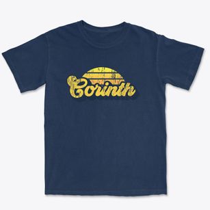 Corinth New York Sublime Sunset Premium Heavyweight T-shirt