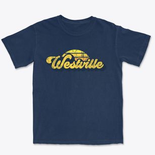 Westville New Jersey Sublime Sunset Premium Heavyweight T-shirt