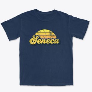 Seneca Kansas Sublime Sunset Premium Heavyweight T-shirt