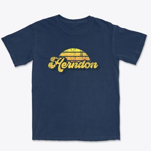 Herndon Virginia Sublime Sunset Premium Heavyweight T-shirt