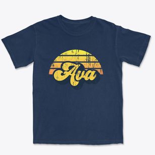 Ava New York Sublime Sunset Premium Heavyweight T-shirt