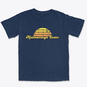Middleborough Center Massachusetts Sublime Sunset Premium Heavyweight T-shirt