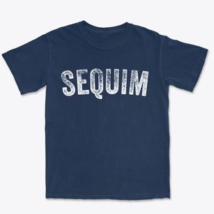Sequim Washington Timeless Retro Premium Heavyweight T-shirt