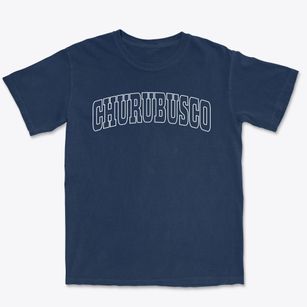 Churubusco Indiana Trendy Block Premium Heavyweight T-shirt
