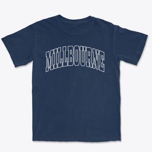 Millbourne Pennsylvania Trendy Block Premium Heavyweight T-shirt