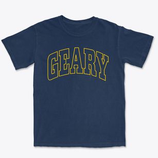 Geary Oklahoma Trendy Block Premium Heavyweight T-shirt