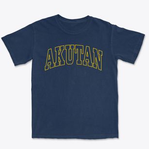Akutan Alaska Trendy Block Premium Heavyweight T-shirt