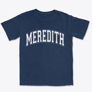 Meredith New Hampshire Varsity Premium Heavyweight T-shirt