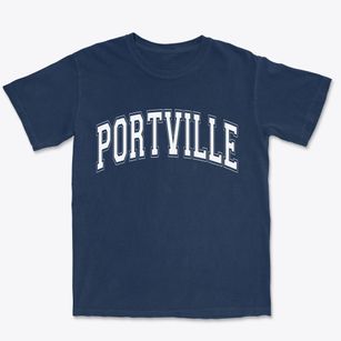 Portville New York Varsity Premium Heavyweight T-shirt