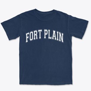 Fort Plain New York Varsity Premium Heavyweight T-shirt
