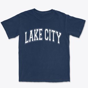 Lake City Tennessee Varsity Premium Heavyweight T-shirt