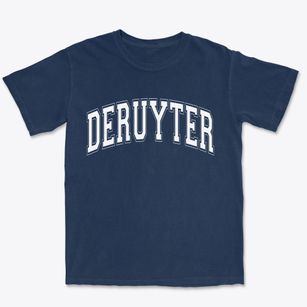 Deruyter New York Varsity Premium Heavyweight T-shirt