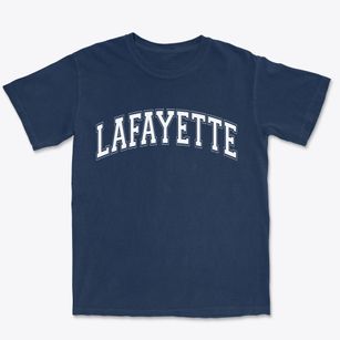 Lafayette Louisiana Varsity Premium Heavyweight T-shirt