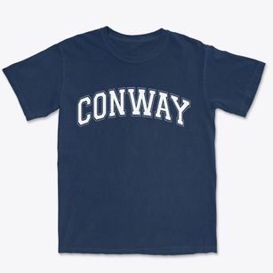 Conway North Carolina Varsity Premium Heavyweight T-shirt