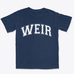 Weir Texas Varsity Premium Heavyweight T-shirt