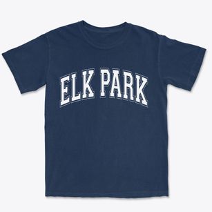 Elk Park North Carolina Varsity Premium Heavyweight T-shirt