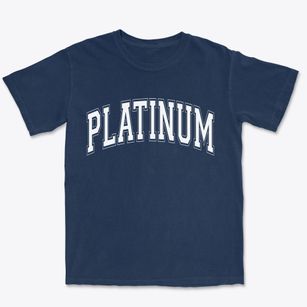 Platinum Alaska Varsity Premium Heavyweight T-shirt