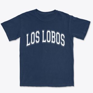 Los Lobos Texas Varsity Premium Heavyweight T-shirt