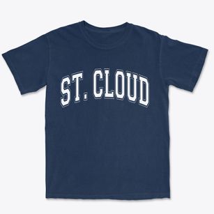 St. Cloud Minnesota Varsity Premium Heavyweight T-shirt