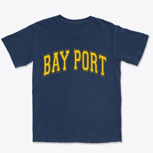 Bay Port Michigan Varsity Premium Heavyweight T-shirt