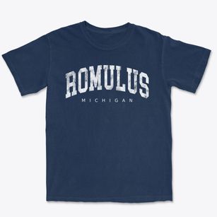 Romulus Michigan Urban Vibe Premium Heavyweight T-shirt