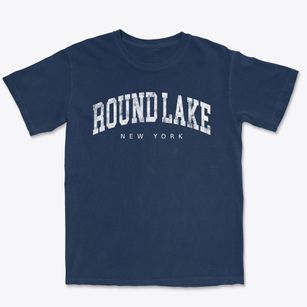 Round Lake New York Urban Vibe Premium Heavyweight T-shirt