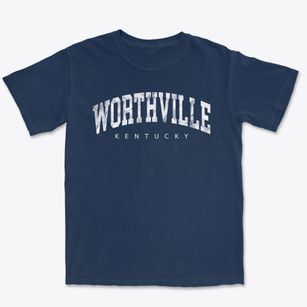 Worthville Kentucky Urban Vibe Premium Heavyweight T-shirt