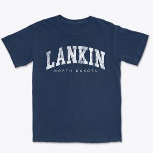 Lankin North Dakota Urban Vibe Premium Heavyweight T-shirt