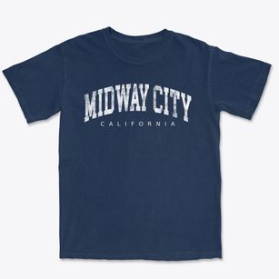 Midway City California Urban Vibe Premium Heavyweight T-shirt