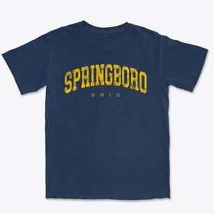 Springboro Ohio Urban Vibe Premium Heavyweight T-shirt