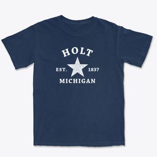 Holt Michigan Star Premium Heavyweight T-shirt