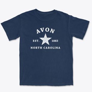 Avon North Carolina Star Premium Heavyweight T-shirt