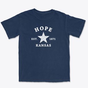 Hope Kansas Star Premium Heavyweight T-shirt