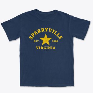 Sperryville Virginia Star Premium Heavyweight T-shirt