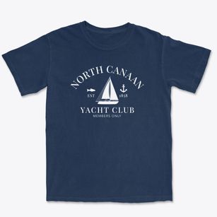 North Canaan Connecticut Yacht Club Premium Heavyweight T-shirt