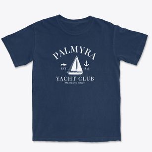 Palmyra Indiana Yacht Club Premium Heavyweight T-shirt
