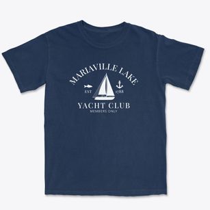Mariaville Lake New York Yacht Club Premium Heavyweight T-shirt