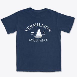 Vermillion Kansas Yacht Club Premium Heavyweight T-shirt