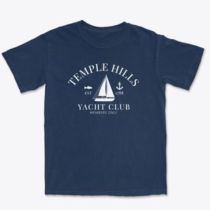 Temple Hills Maryland Yacht Club Premium Heavyweight T-shirt