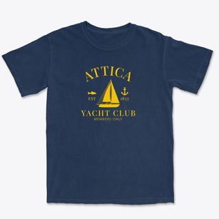 Attica Ohio Yacht Club Premium Heavyweight T-shirt