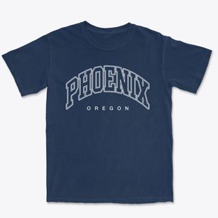 Phoenix Oregon Inline Premium Heavyweight T-shirt