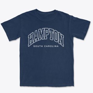 Hampton South Carolina Inline Premium Heavyweight T-shirt