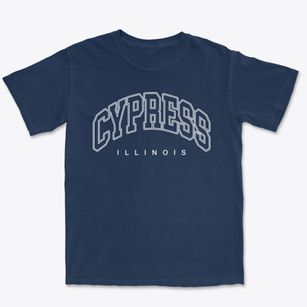 Cypress Illinois Inline Premium Heavyweight T-shirt