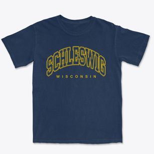 Schleswig Wisconsin Inline Premium Heavyweight T-shirt