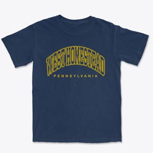 West Homestead Pennsylvania Inline Premium Heavyweight T-shirt