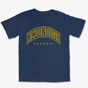Mcdonough Georgia Inline Premium Heavyweight T-shirt