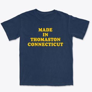 Thomaston Connecticut Classic 70s Premium Heavyweight T-shirt